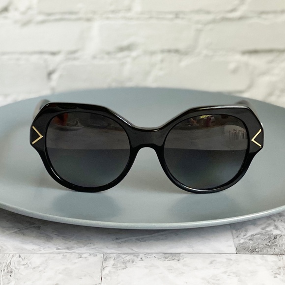 NEW Tory Burch 53mm Polarized Geometric Sunglasses - Picture 4 of 8